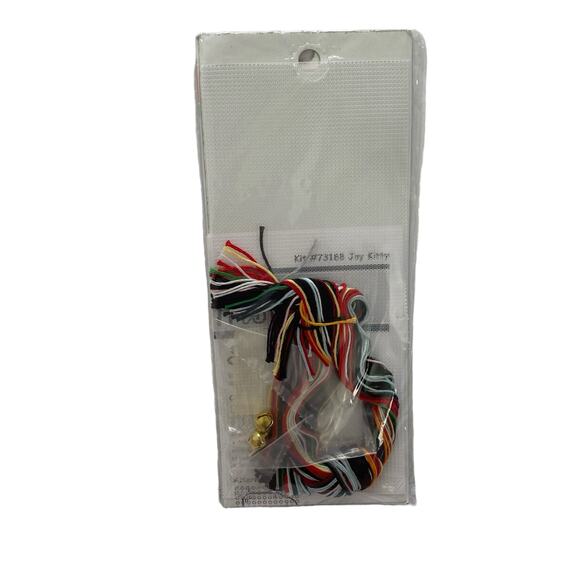 DIMENSIONS *New* Whimsies Joy Kitty Counted Cross Stitch Ornament 2006 - Picture 2 of 4